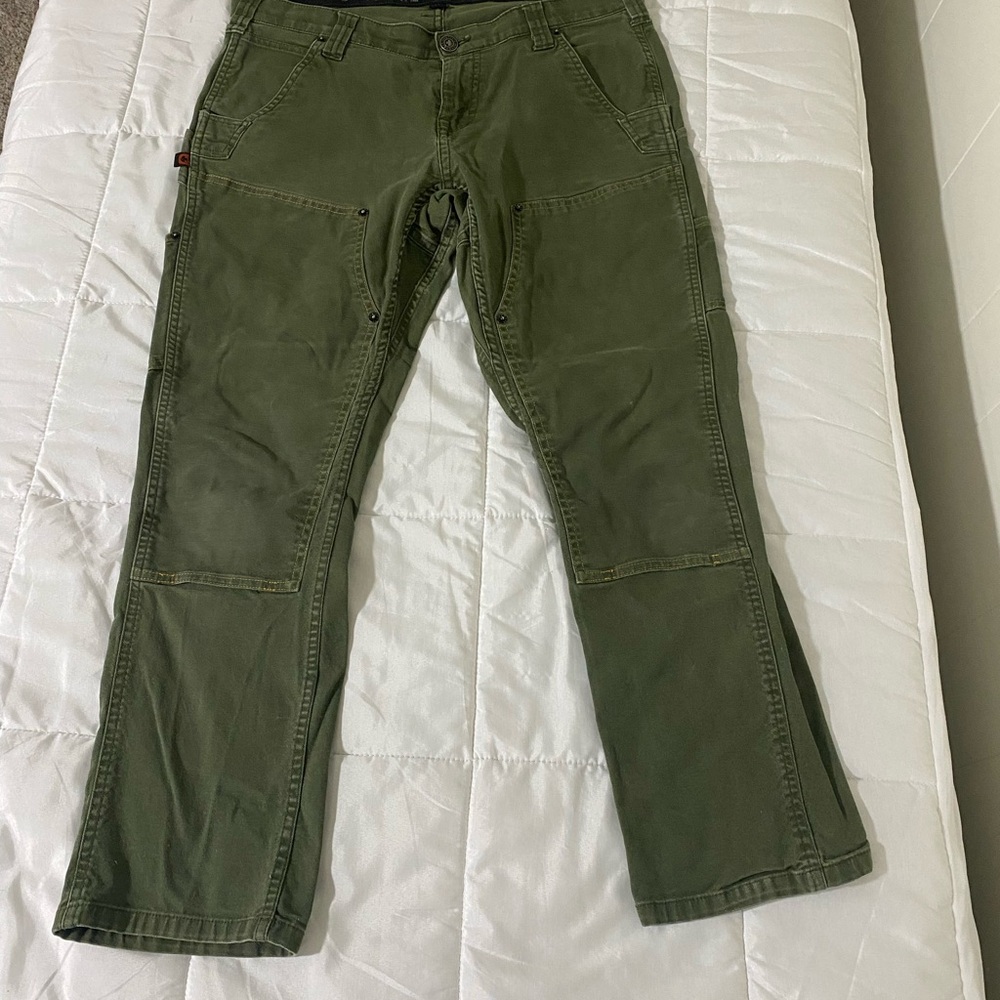 Women's Olive Cargo Pants
